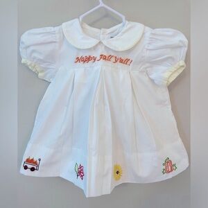 Christian Elizabeth and Co. “Happy Fall Y’all” Embroidered Dress